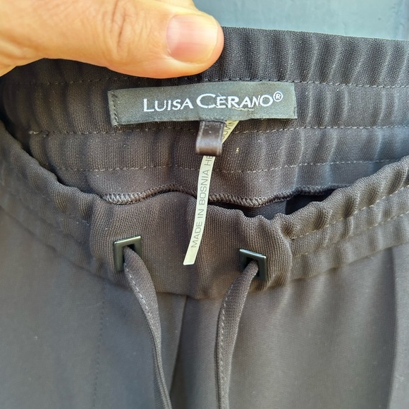 Luisa Cerano crepe Pants, size 10 - Picture 7 of 11